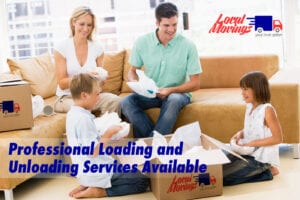 Professional loading and unloading services available.